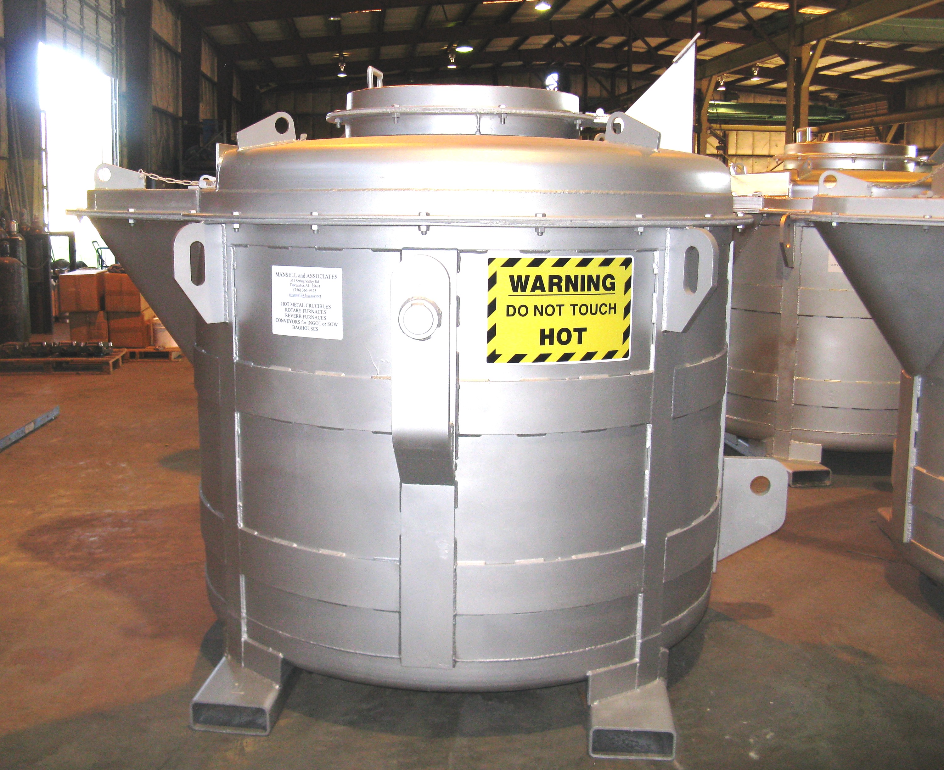 Hot Molten Metal Transfer Crucibles-Molten Aluminum